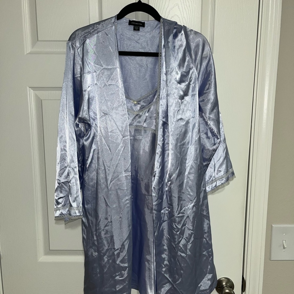 Purple Slip & Matching Robe